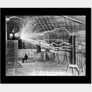 Nikola Tesla - Public Domain Posters and Art